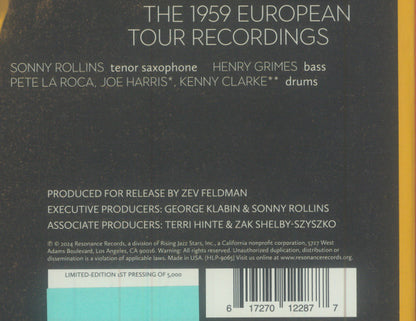 Freedom Weaver (The 1959 European Tour Recordings) | Mint (M) Mint (M)