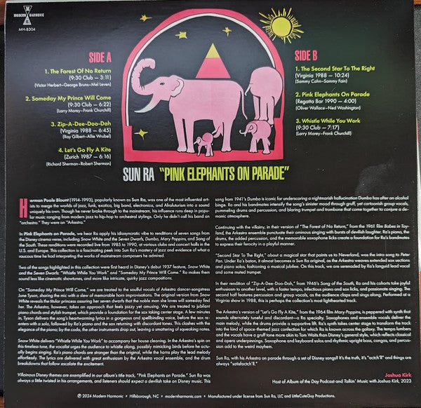 Pink Elephants On Parade | Mint (M) - JAZZ *SEALED/RSD/COLOR*