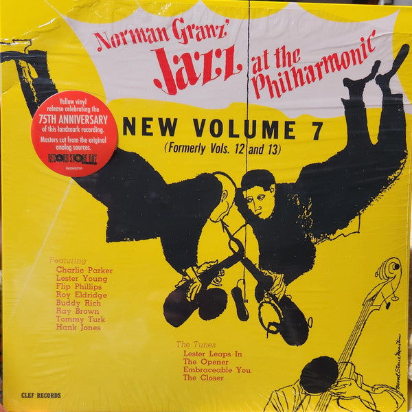 VARIOUS - Norman Granz' Jazz At The Philharmonic - New Volume 7 (Formerly Vols. 12 And 13) | Mint (M) Mint (M) - JAZZ *SEALED/RSD/COLOR*