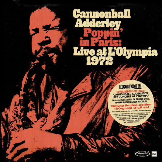 Cannonball Adderley Poppin' In Paris - Live At L'Olympia 1972 2xLP Mint (M) Mint (M)