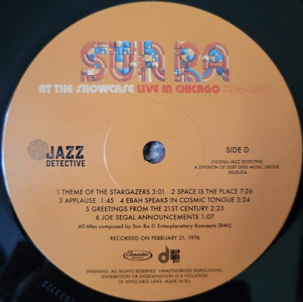 Sun Ra - At The Showcase Live In Chicago 1976-1977 | Mint (M) Mint (M) - JAZZ *SEALED/RSD/NUMBERED*