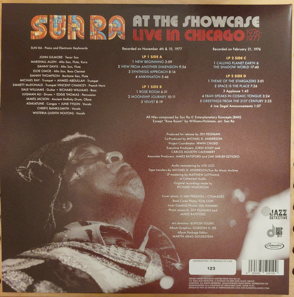 Sun Ra - At The Showcase Live In Chicago 1976-1977 | Mint (M) Mint (M) - JAZZ *SEALED/RSD/NUMBERED*