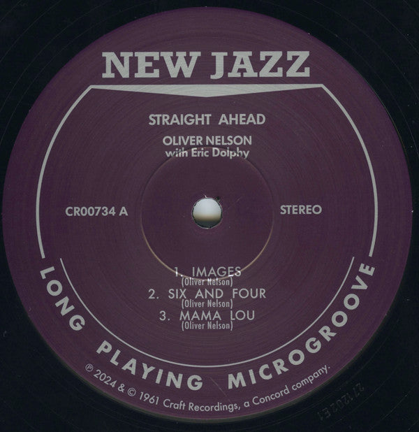 Oliver Nelson - Straight Ahead | Mint (M) Mint (M) - JAZZ *SEALED/VMP*