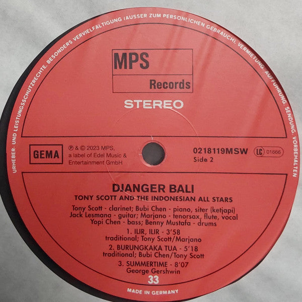 Djanger Bali (VINYL) | - JAZZ *SEALED*
