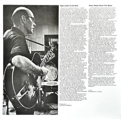 It's Nice To Be With You (Jim Hall In Berlin) (VINYL) | Mint (M) Mint (M) - JAZZ *SEALED*