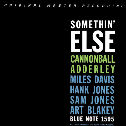 Somethin' Else (SACD / 6 TRACK CORRECTION) | Mint (M) Mint (M) - JAZZ *SEALED*