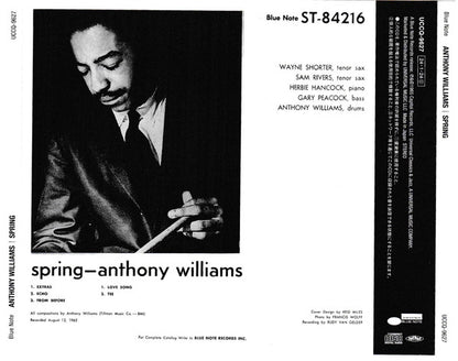 Anthony Williams - Spring | Mint (M) Mint (M) - JAZZ *SEALED*