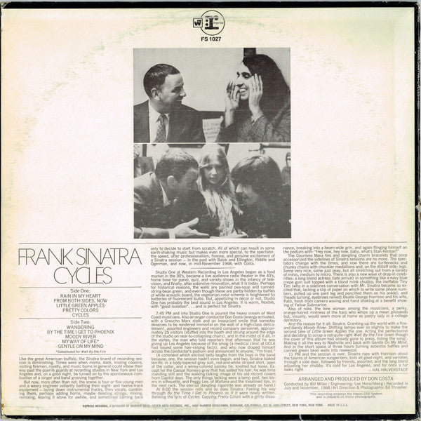 Frank Sinatra - Cycles (VINYL LP) | NEW Mint (M) Near Mint (NM) - JAZZ *SEALED*