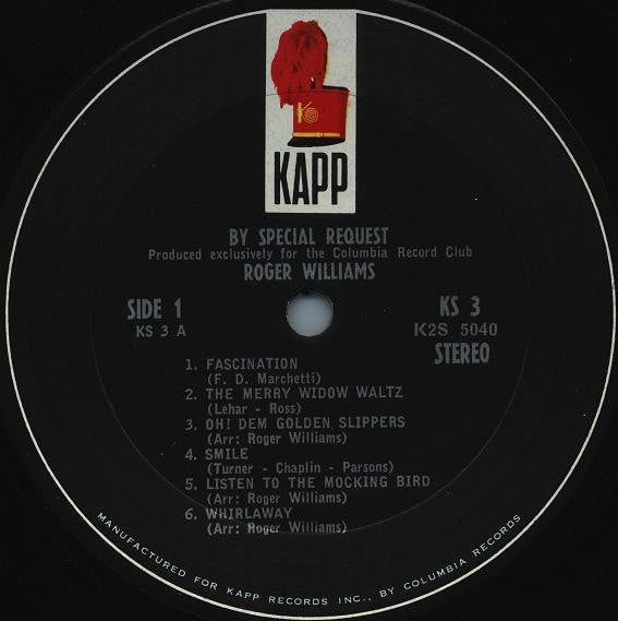Roger Williams (2) - By Special Request *SEALED* | Mint (M) Near Mint (NM) - JAZZ *SEALED*