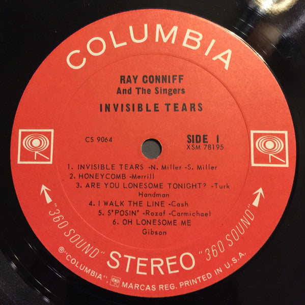 Ray Conniff And The Singers - Invisible Tears | Mint (M) Near Mint (NM) - JAZZ *SEALED*