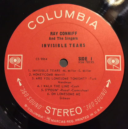 Ray Conniff And The Singers - Invisible Tears | Mint (M) Near Mint (NM) - JAZZ *SEALED*