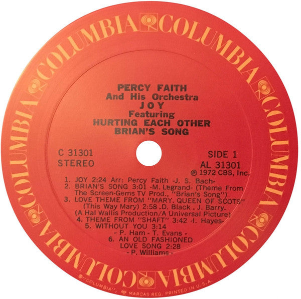 Percy Faith & His Orchestra - Joy | Mint (M) Near Mint (NM) - JAZZ *SEALED*