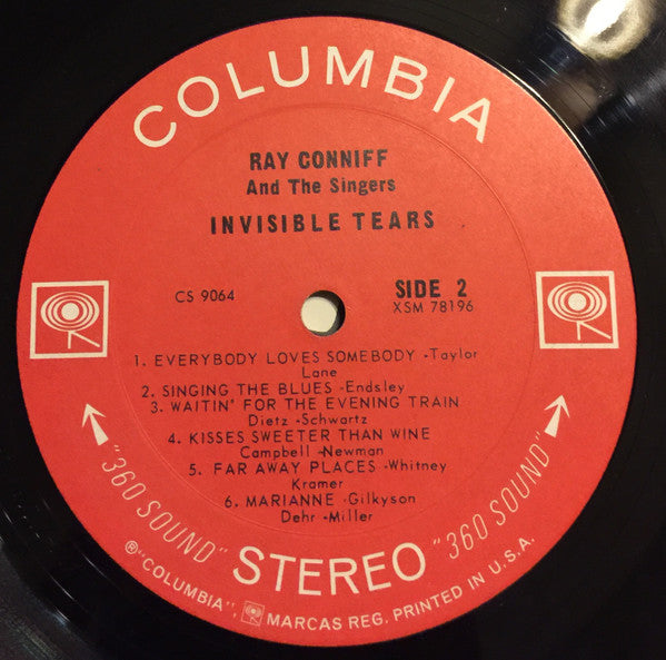 Ray Conniff And The Singers - Invisible Tears | Mint (M) Near Mint (NM) - JAZZ *SEALED*