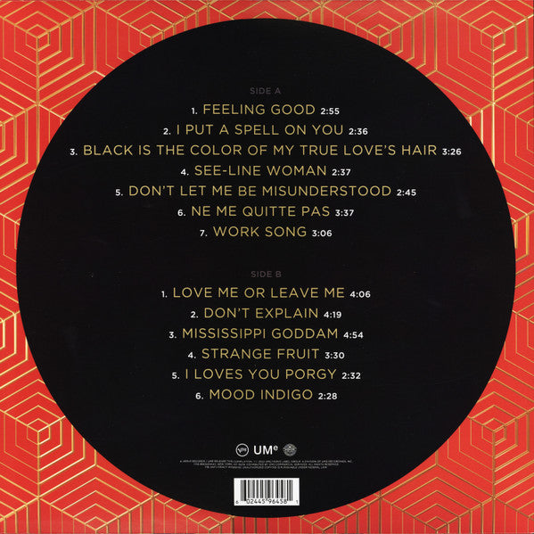 Feeling Good: Her Greatest Hits (TARGET EXCLUSIVE | OPAQUE RED VINYL) | Mint (M) Mint (M) - JAZZ *SEALED/COLOR*