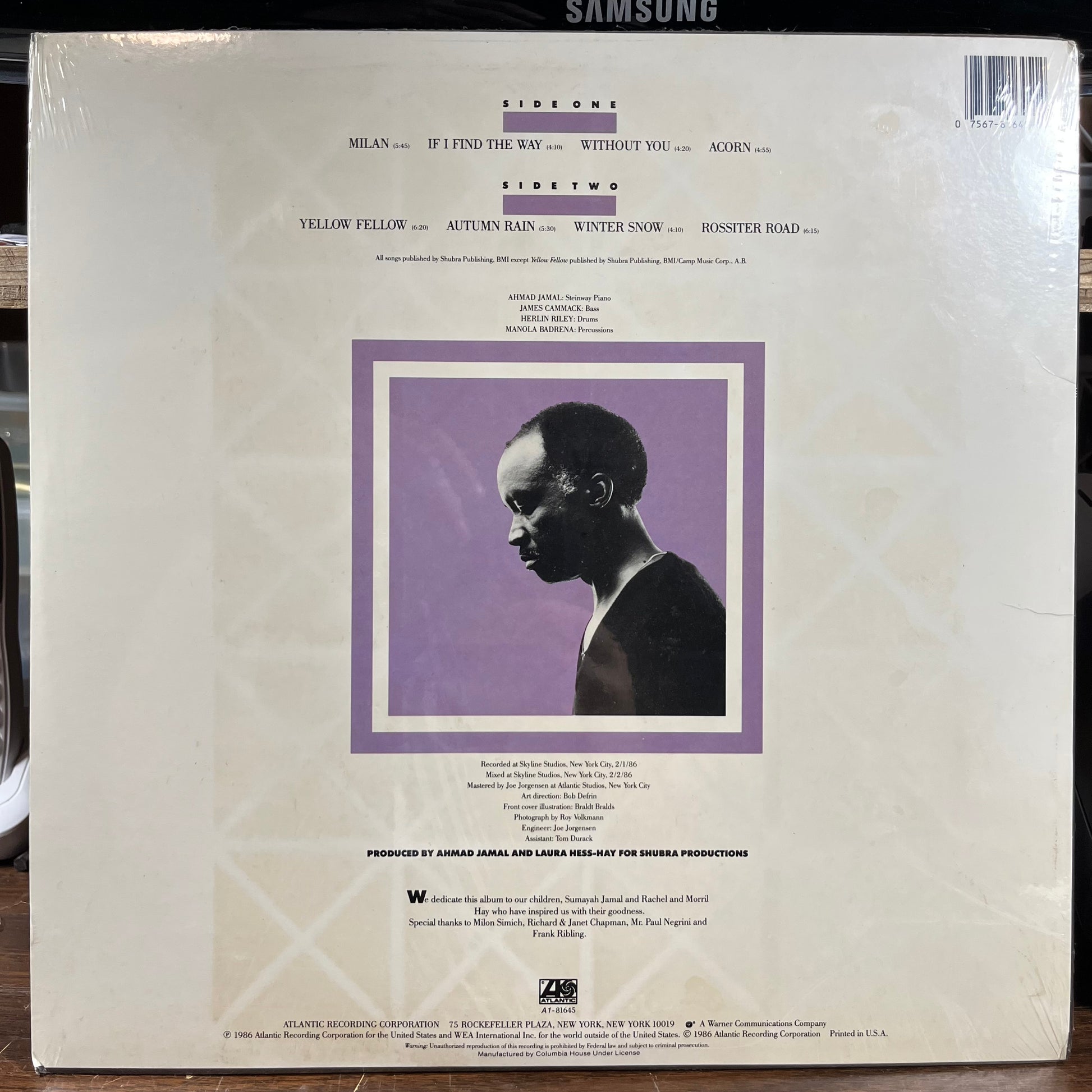 Rossiter Road (VINYL) | Mint (M) Near Mint (NM) - JAZZ *SEALED*
