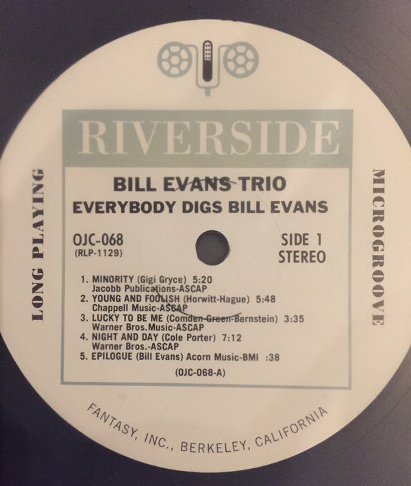 Everybody Digs Bill Evans | Mint (M) Mint (M) - JAZZ *SEALED*