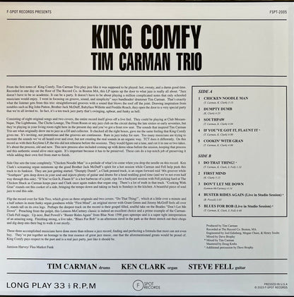 Tim Carman Trio - King Comfy | Mint (M) Near Mint (NM) - JAZZ *SEALED*
