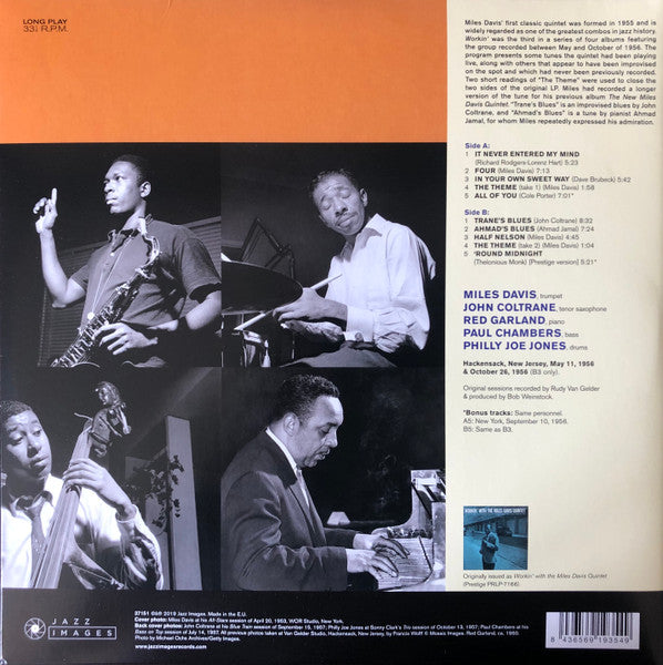 Workin’ (VINYL) | - JAZZ *SEALED*