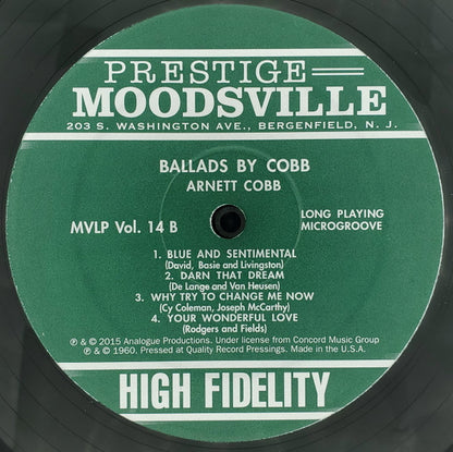 Ballads By Cobb | Mint (M) Mint (M)