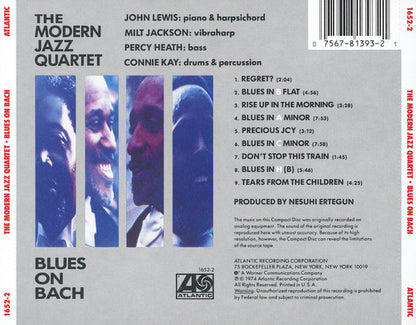 Blues On Bach (CD) | Mint (M) Mint (M) - JAZZ *SEALED*