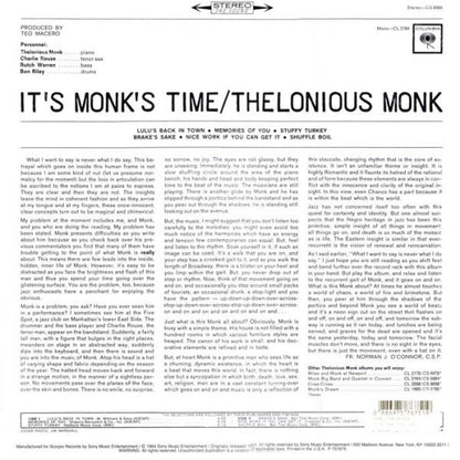 It's Monk's Time | Mint (M) Mint (M)