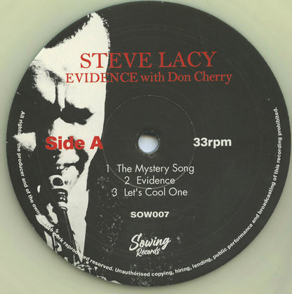 Evidence (CLEAR VINYL) | Mint (M) Mint (M)