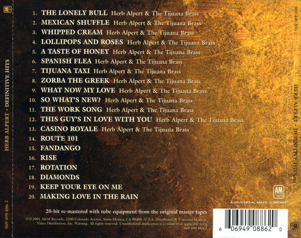 Definitive Hits *CD* | Mint (M) Mint (M)