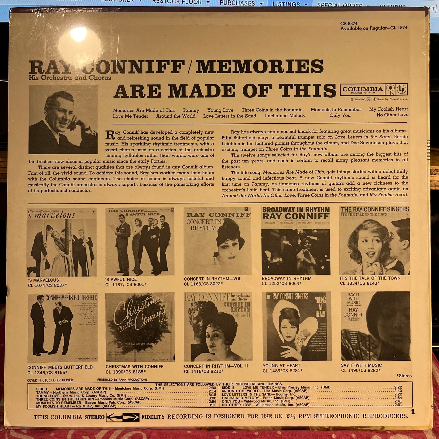 Ray Conniff And His Orchestra & Chorus - Memories Are Made Of This *SEALED* | Mint (M) Mint (M) - JAZZ *SEALED*
