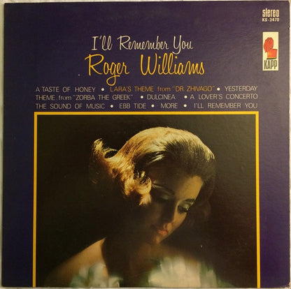 Roger Williams (2) - I'll Remember You *SEALED* | Mint (M) Mint (M) - JAZZ *SEALED*