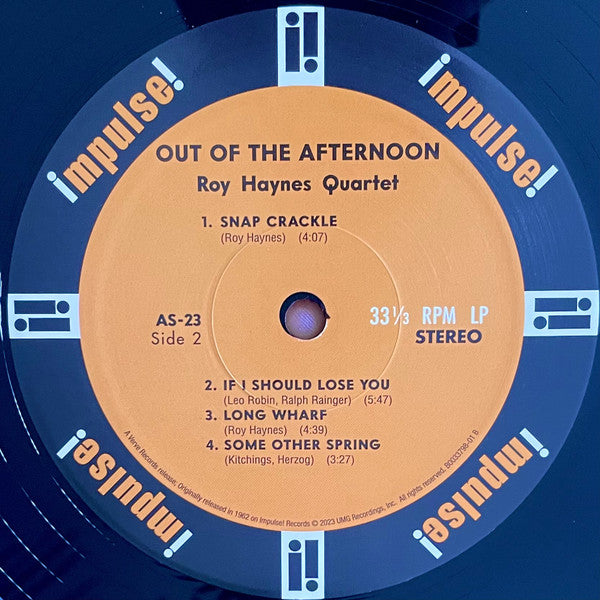 Out Of The Afternoon | Mint (M) Mint (M) - JAZZ *SEALED*
