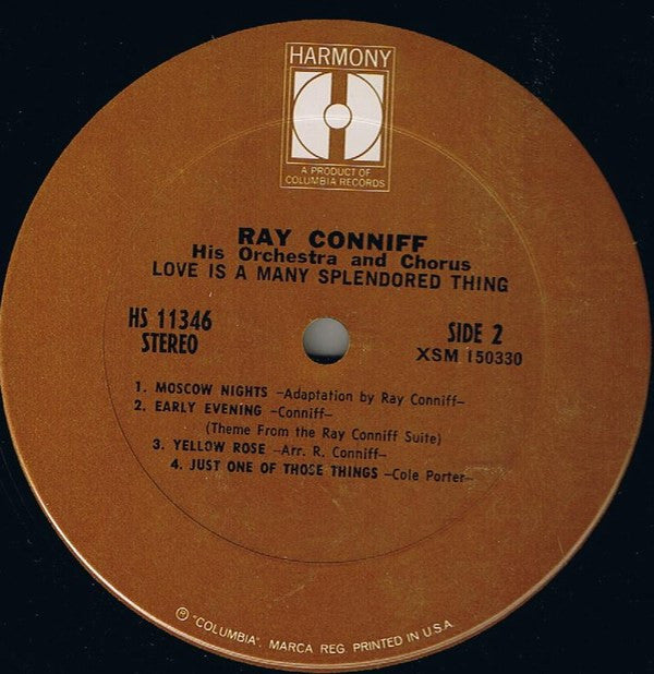Ray Conniff And His Orchestra & Chorus - Love Is A Many Splendored Thing | Mint (M) Mint (M) - JAZZ *SEALED*