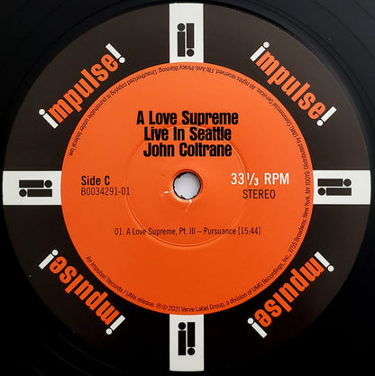 A Love Supreme: Live In Seattle *DINGED* (2xVINYL) | Mint (M) Excellent+ (EX+) - JAZZ *SEALED*