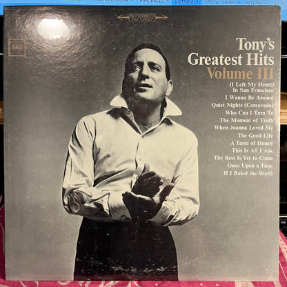 Tony's Greatest Hits Volume III | Mint (M) Near Mint (NM)