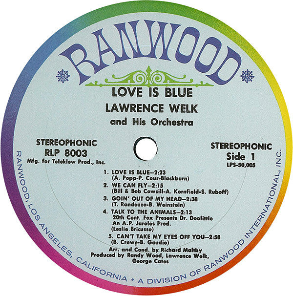 Lawrence Welk - Love Is Blue *SEALED* | Mint (M) Mint (M) - JAZZ *SEALED*