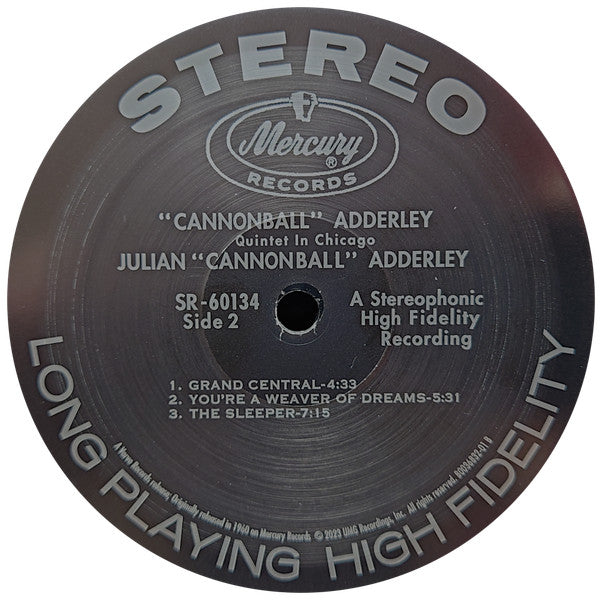 Cannonball Adderley Quintet In Chicago | Mint (M) Mint (M) - JAZZ *SEALED*