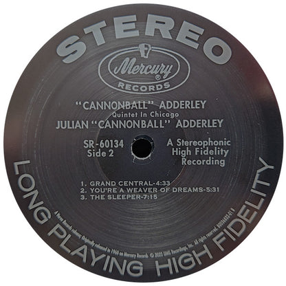 Cannonball Adderley Quintet In Chicago | Mint (M) Mint (M) - JAZZ *SEALED*