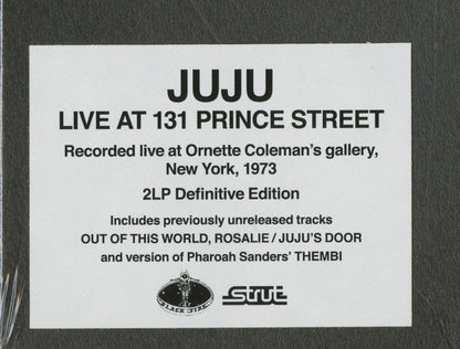 Live At 131 Prince Street | Mint (M) Mint (M) - JAZZ *SEALED*