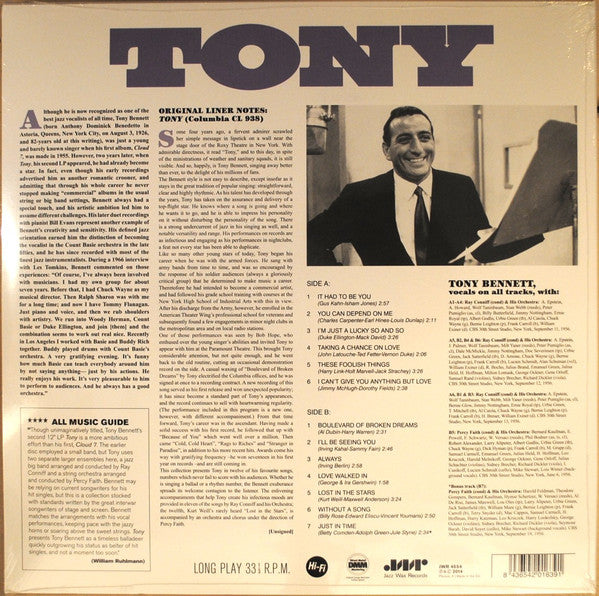 Tony (VINYL) | Mint (M) Mint (M) - JAZZ *SEALED*