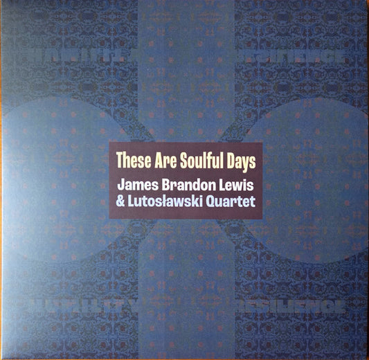 JAMES BRANDON LEWIS - THESE ARE SOULFUL DAYS (RSD 2026 VINYL) | NEW - JAZZ *SEALED*