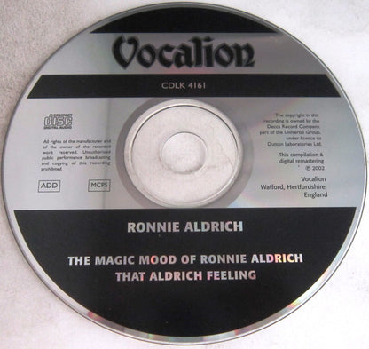 That Aldrich Feeling /The Magic Mood Of Ronnie Aldrich *CD* | Mint (M) Mint (M)