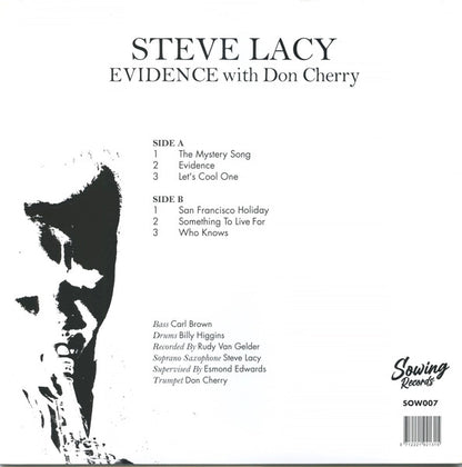 Evidence (CLEAR VINYL) | Mint (M) Mint (M)