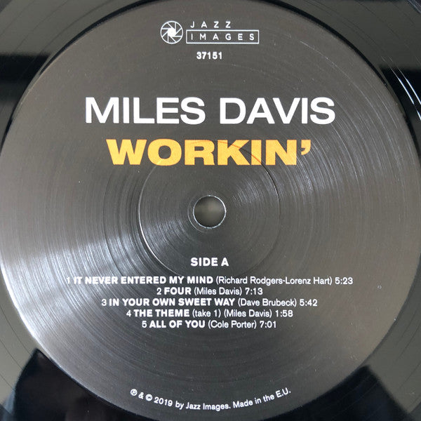 Workin’ (VINYL) | - JAZZ *SEALED*