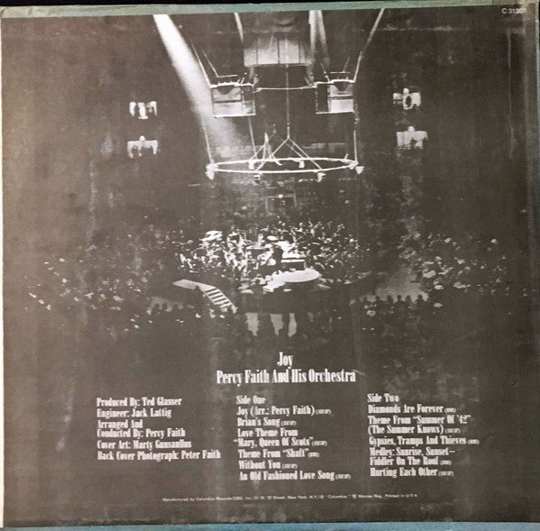 Percy Faith & His Orchestra - Joy | Mint (M) Near Mint (NM) - JAZZ *SEALED*