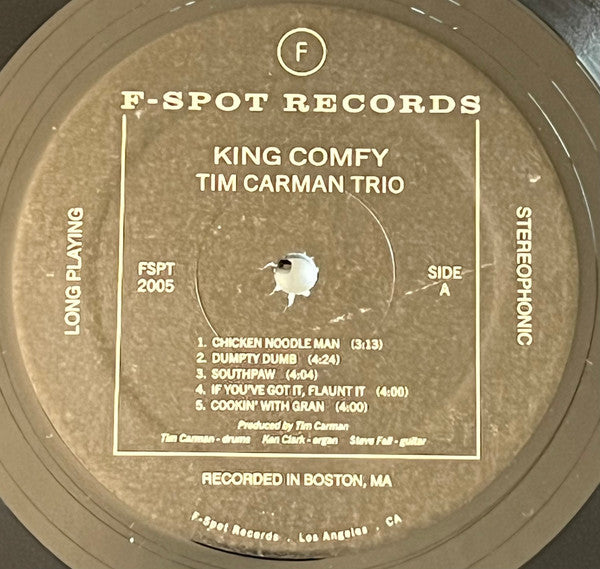 Tim Carman Trio - King Comfy | Mint (M) Near Mint (NM) - JAZZ *SEALED*