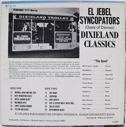El Jebel Shrine Syncopators - Dixieland Classics | Mint (M) Mint (M) - JAZZ *SEALED*