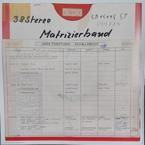 Djanger Bali (VINYL) | - JAZZ *SEALED*
