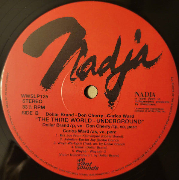 Dollar Brand - The Third World-Underground (VINYL LP) | NEW Mint (M) Mint (M) - JAZZ *SEALED*