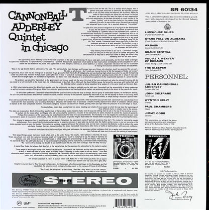 Cannonball Adderley Quintet In Chicago | Mint (M) Mint (M) - JAZZ *SEALED*