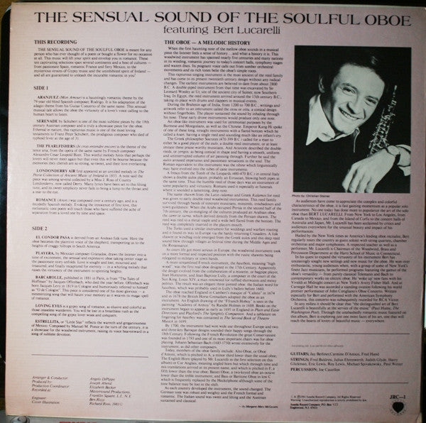 The Sensual Sound Of The Soulful Oboe (VINYL) | Mint (M) Near Mint (NM) - JAZZ *SEALED*