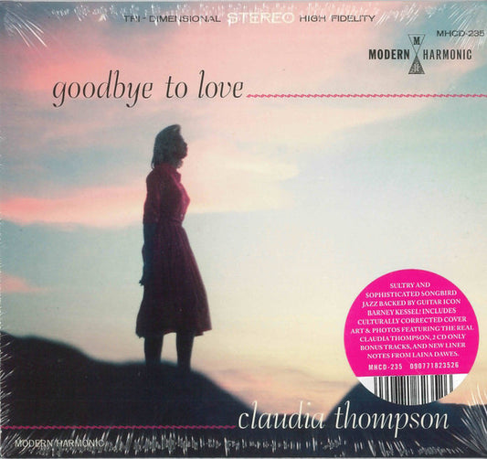 Goodbye To Love (CD) | Mint (M) Mint (M) - JAZZ *SEALED*
